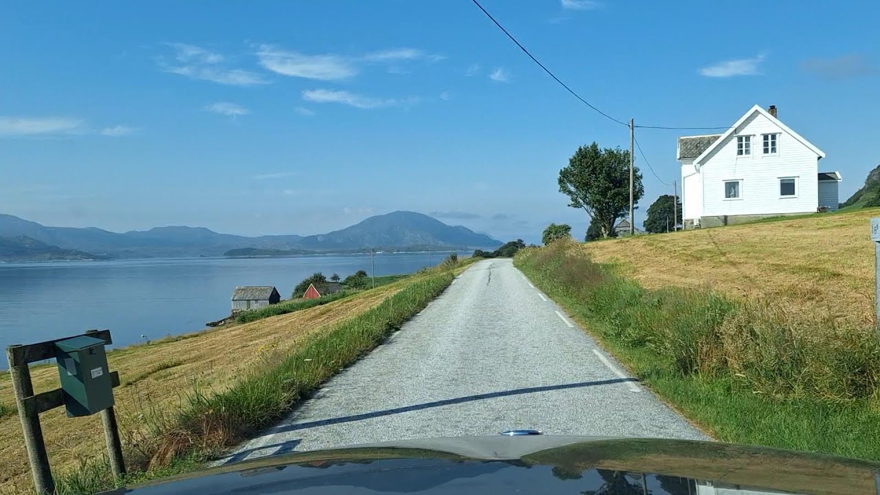 FV609 to FV5661 Ripeneset to Stavenesodden - original audio - 33 min drive coastal Norway/Vestland
