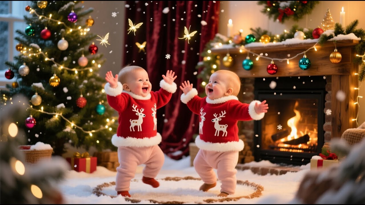 Jingle Bells 2025 🎅 | Baby Dance Party by Moony | Christmas Song for Kids & Toddlers