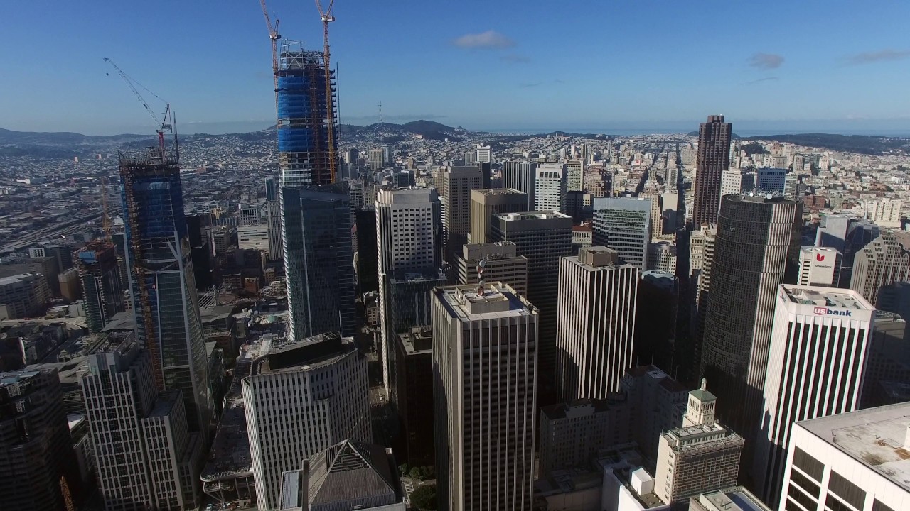 San Francisco Drone Video--March 2017