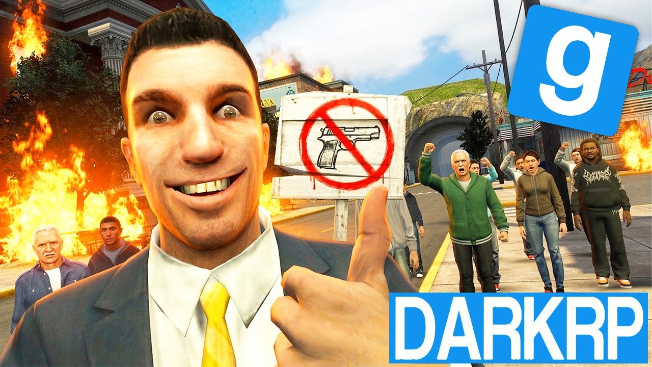 LE MAIRE DÉTRUIT SA PROPRE VILLE !! 😱 - Garry's Mod DarkRP