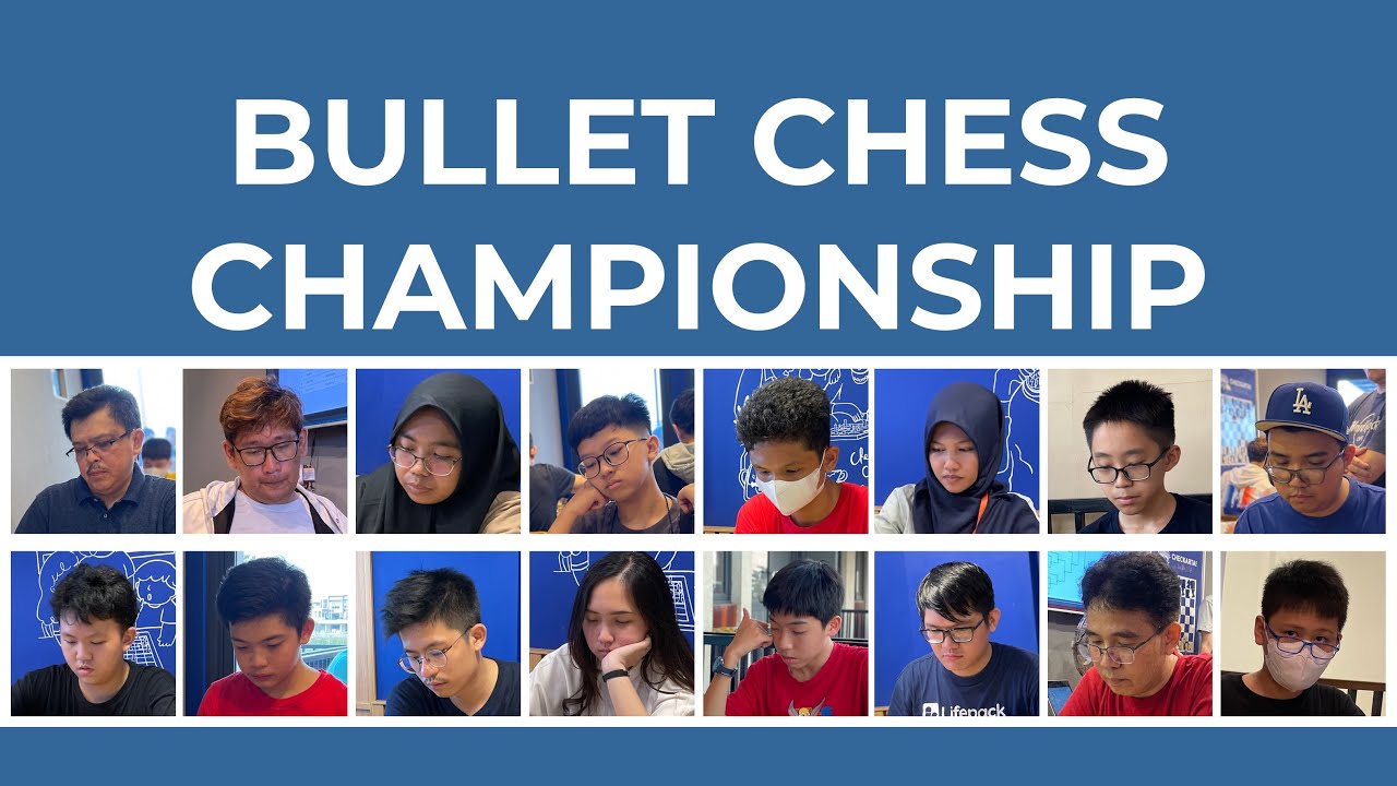 Bullet Chess Championship - Checkarta Chess Club & Caf&eacute;, Indonesia