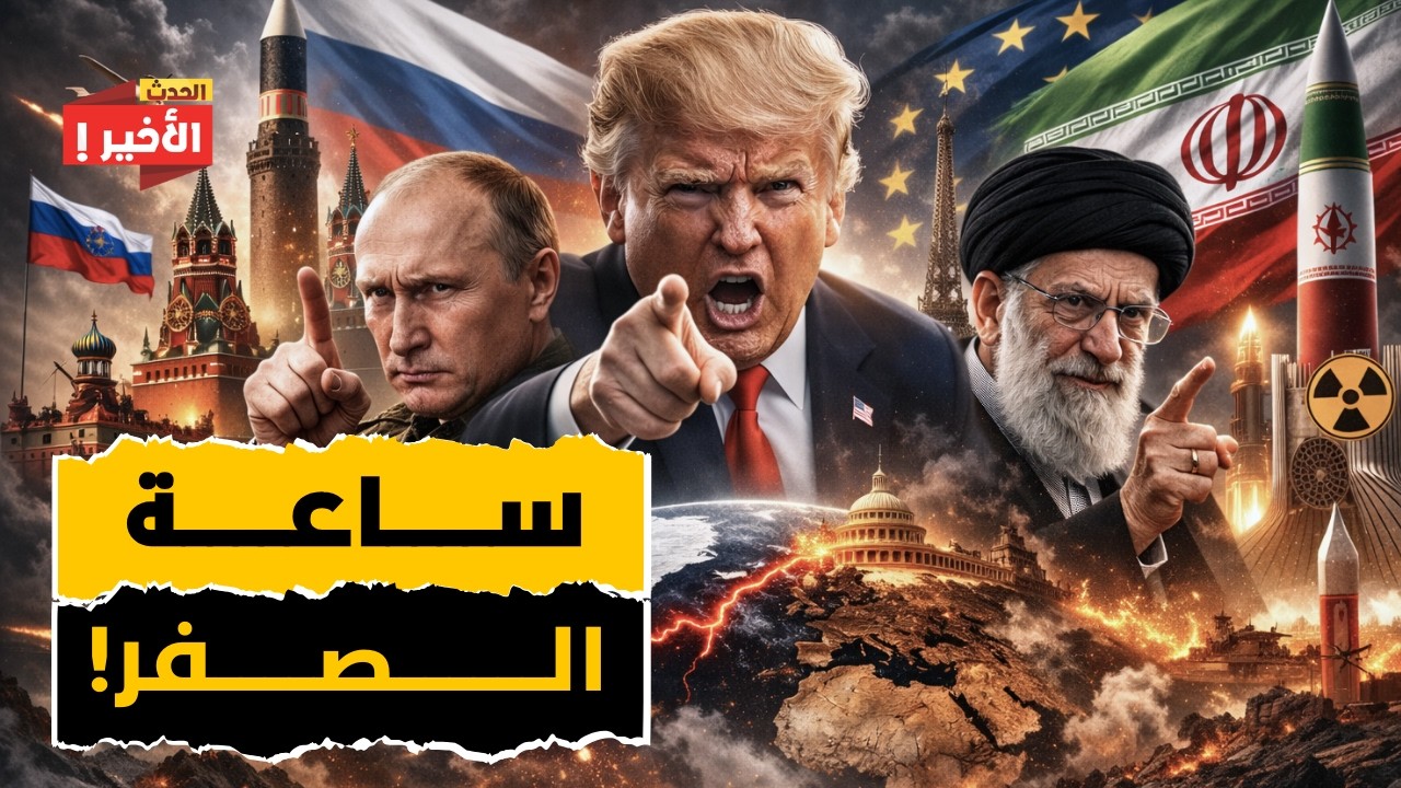 خطاب ماقبل الحرب: ترامب يمهد لضرب إيران وروسيا تكشف مفاجأة نووية وتحذيرات من انهيار مالي كأزمة 2008!