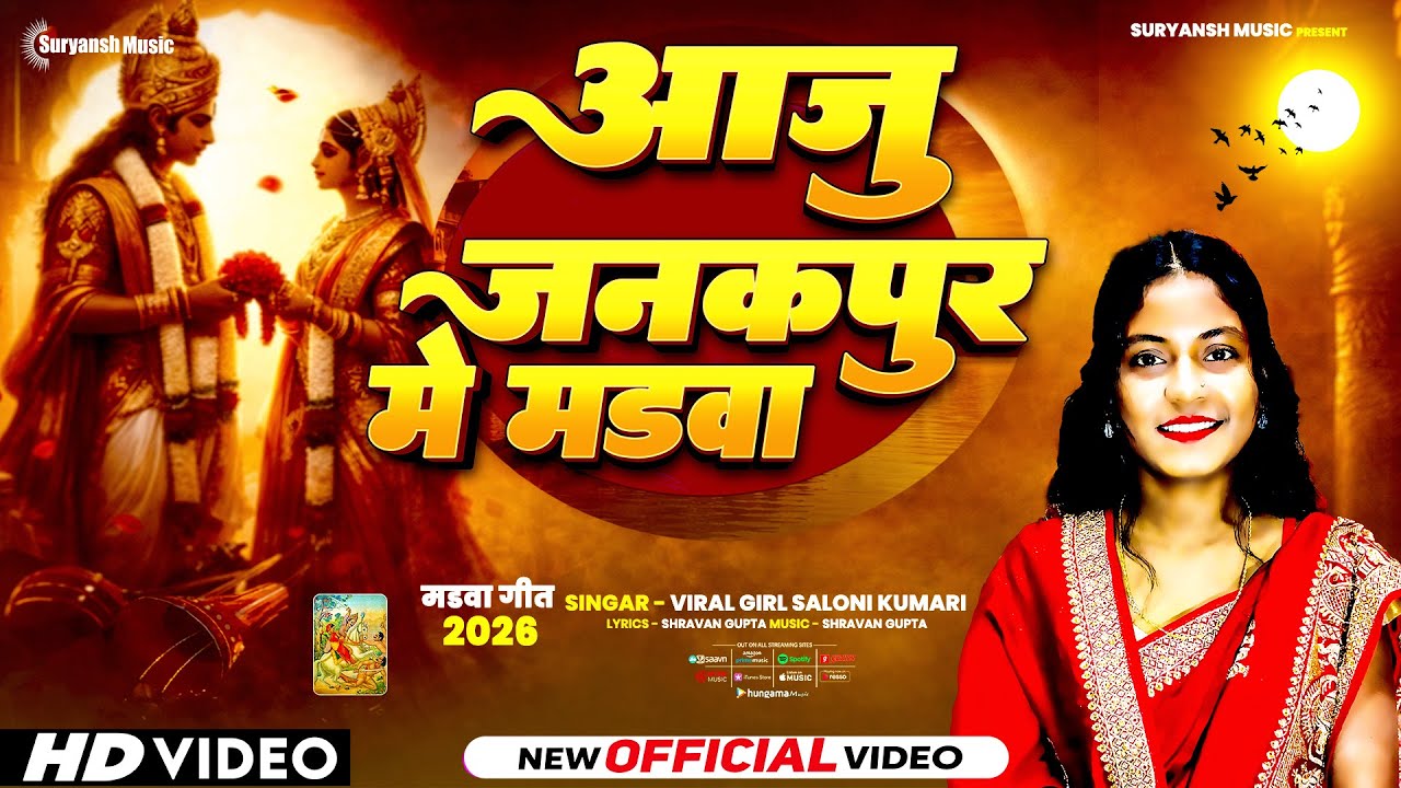 Viral Girl #Saloni Kumari | Aaju Jankpur Me Madwa | #Viral Vivah Geet | सीता विवाह (हल्दी मड़वा गीत)