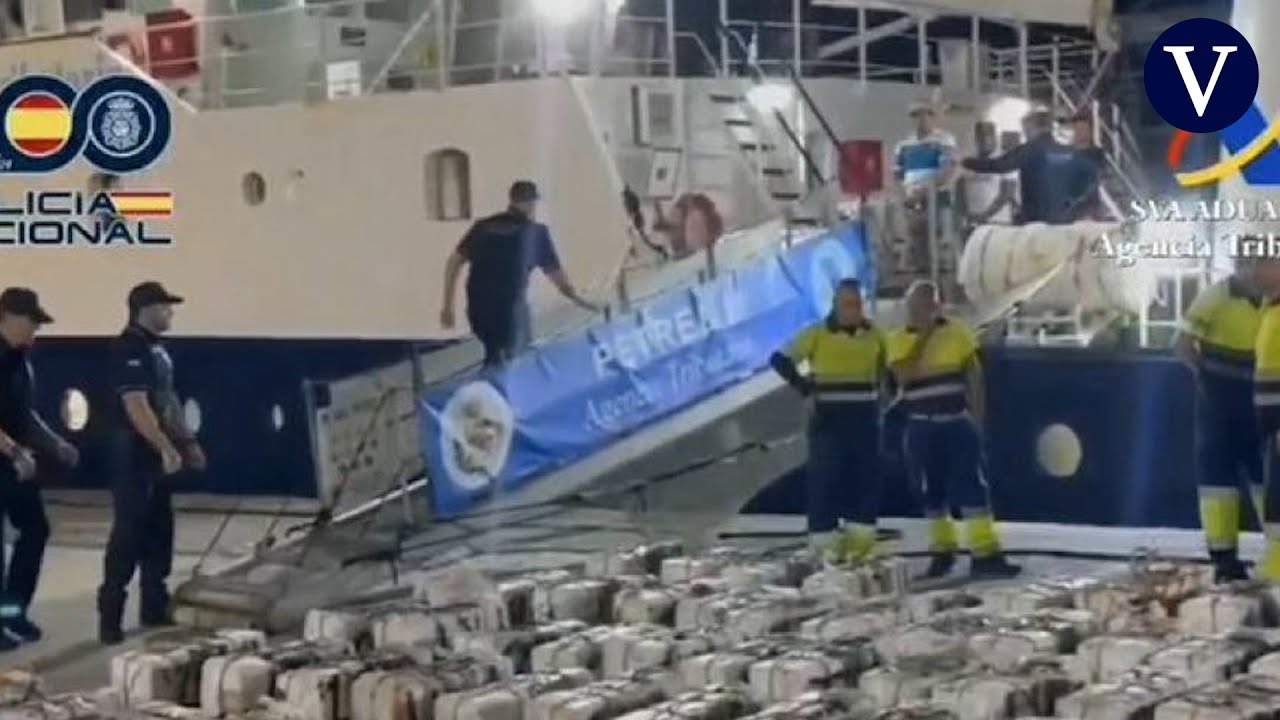 Interceptados 3.300 kilos de cocaína en un pesquero a mil millas al oeste de Canarias