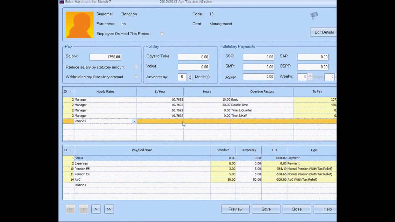 IRIS Payroll Business Software Demonstration