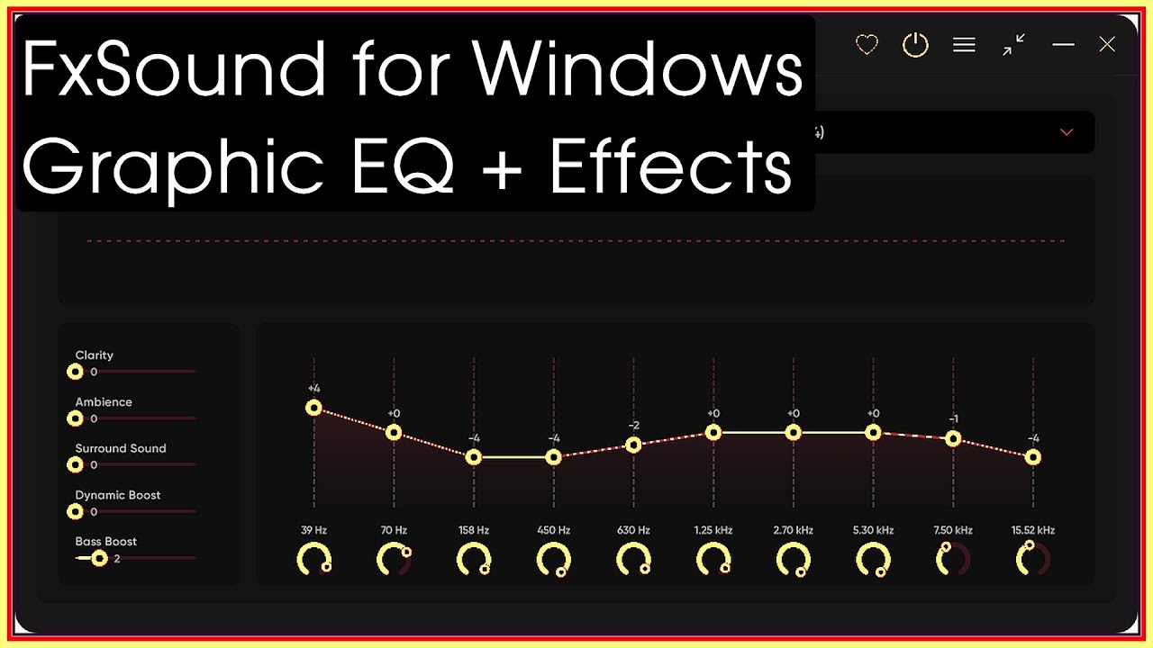 Мощный бесплатный эквалайзер для компьютеров Windows