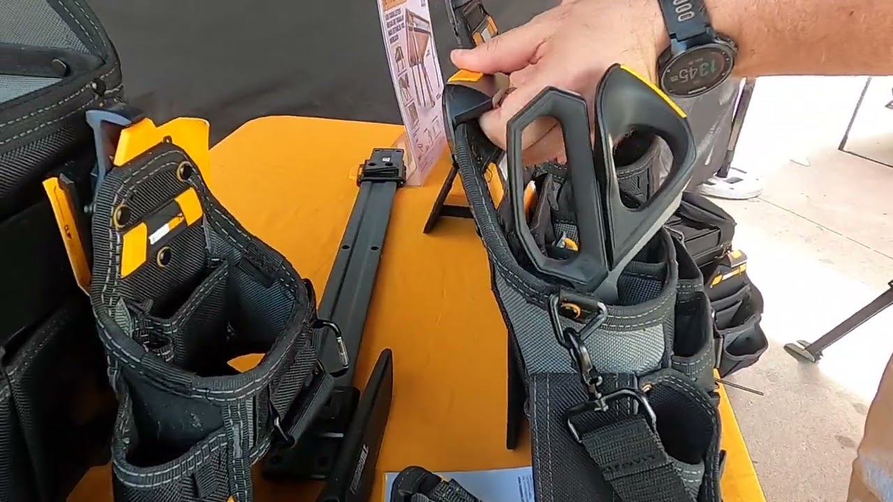 Te presentamos el CINTURON PORTAHERRAMIENTAS y el CUTTER TOUGHBUILT