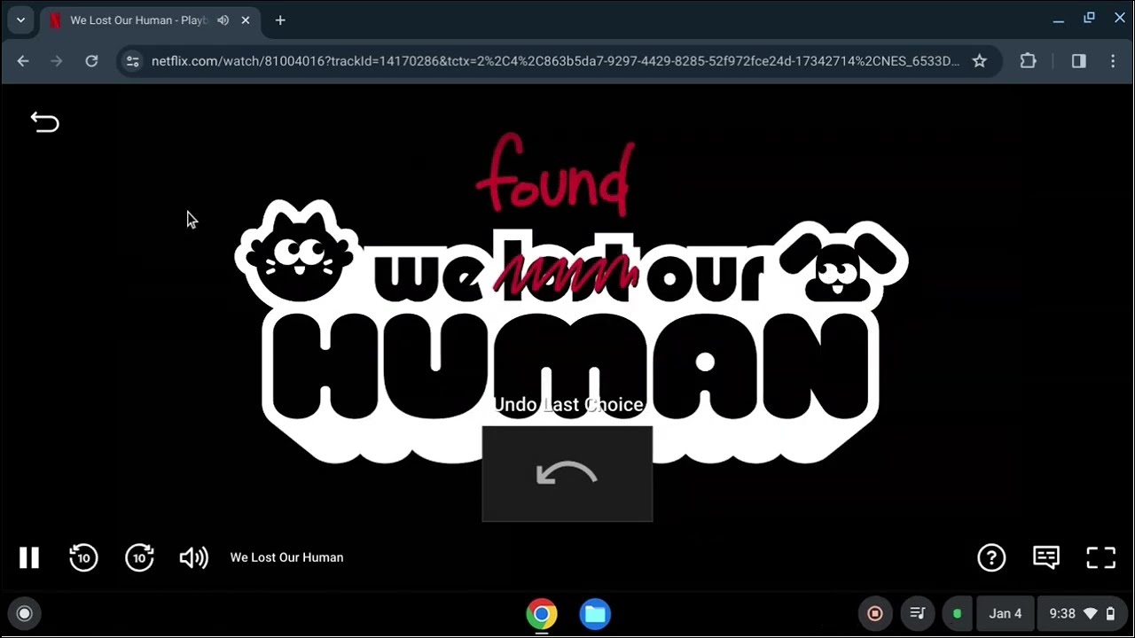 (We Lost Our Human) The credits