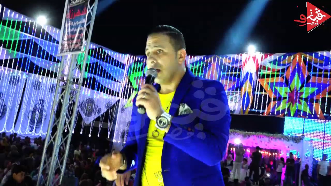 شوف احمد العدوى يغنى يا زين يا ولد الزين مع محمد اوشه فى محله مسير عالميه اولاد طعيمه