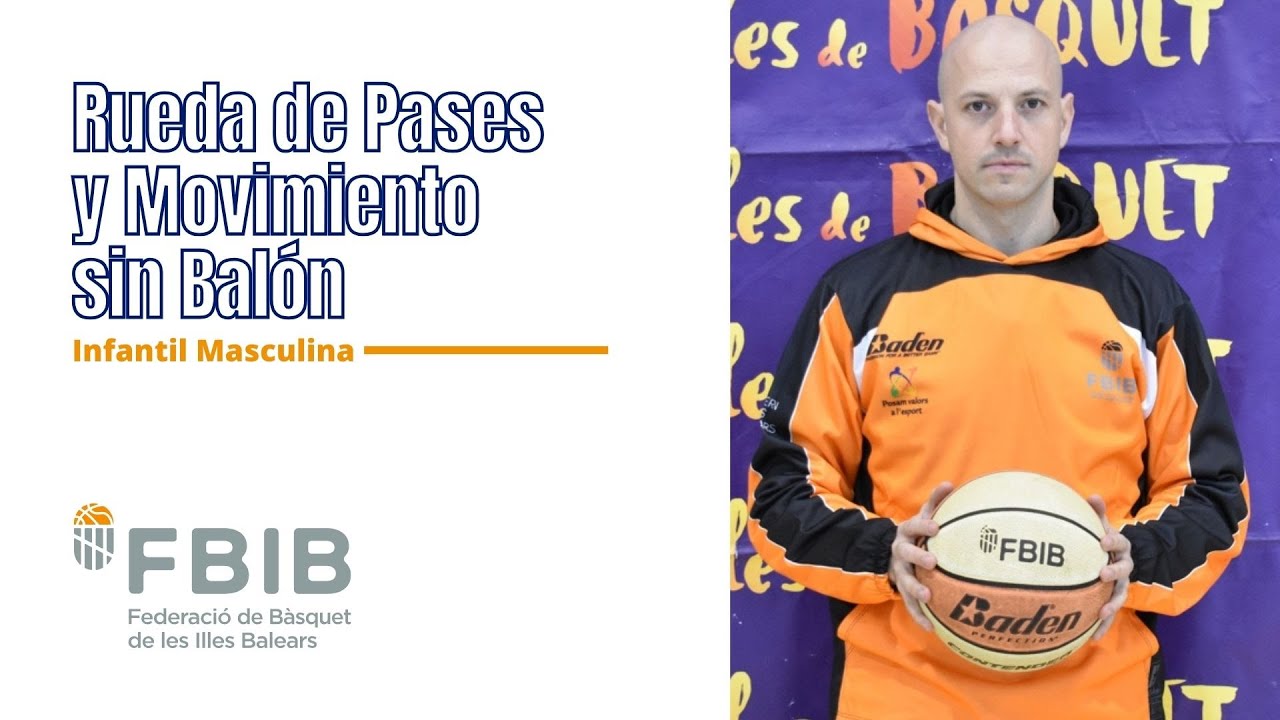 Rueda de Pases y Movimiento sin Balón por JOAN MARTÍNEZ (FBIB)