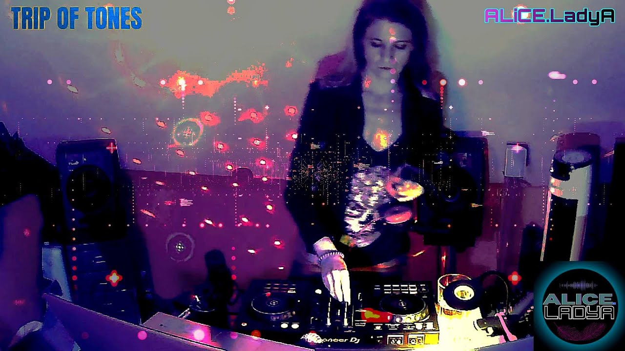 TRIP OF TONES  HALLOWEEN DJ Mix - ALiCE.LadyA   #techno  #acid  #twitch #livestream #eric_ssl