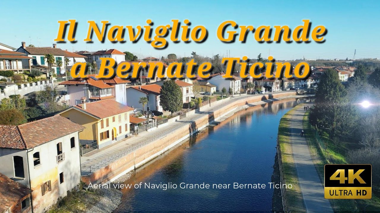 Il Naviglio Grande a Bernate Ticino