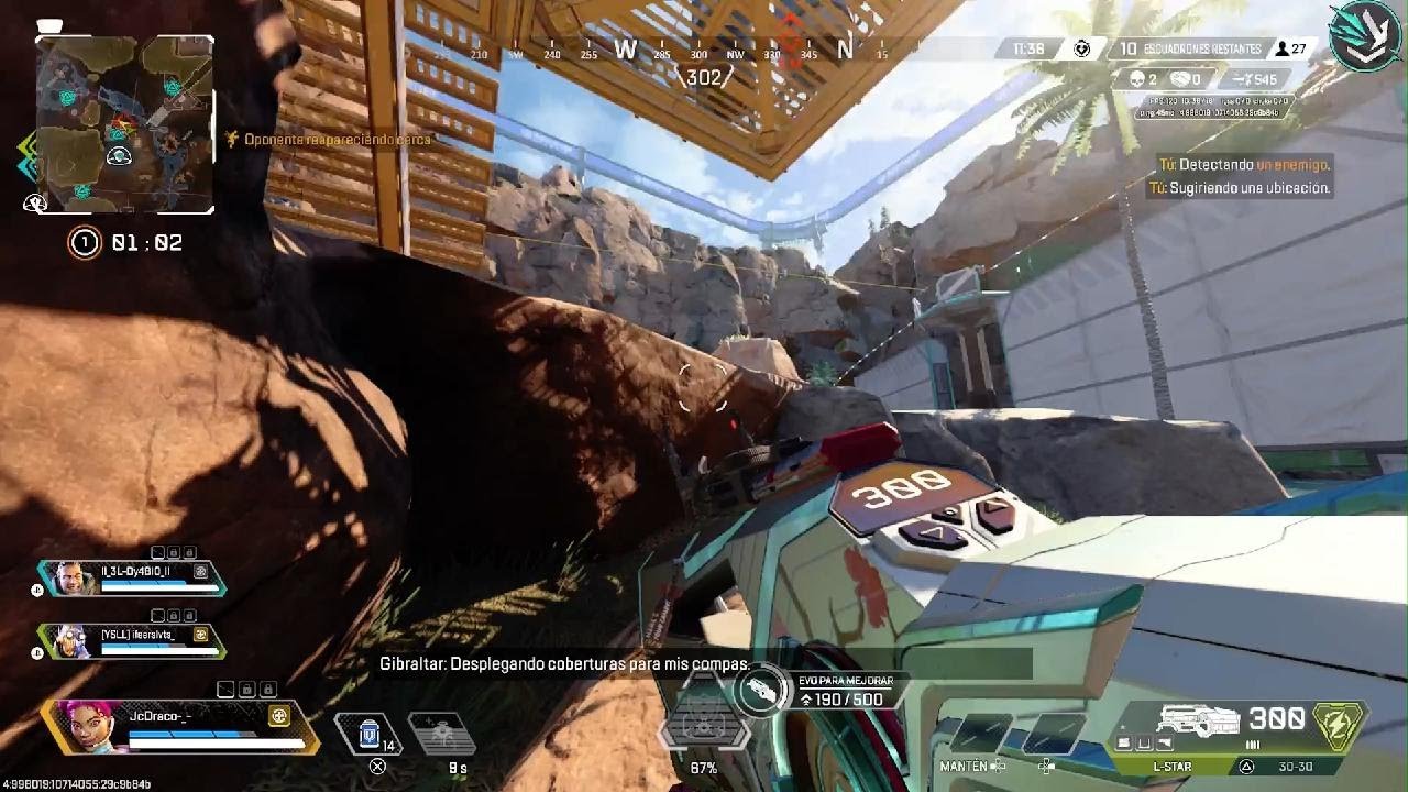 Partida de 24kill y 5k de daño