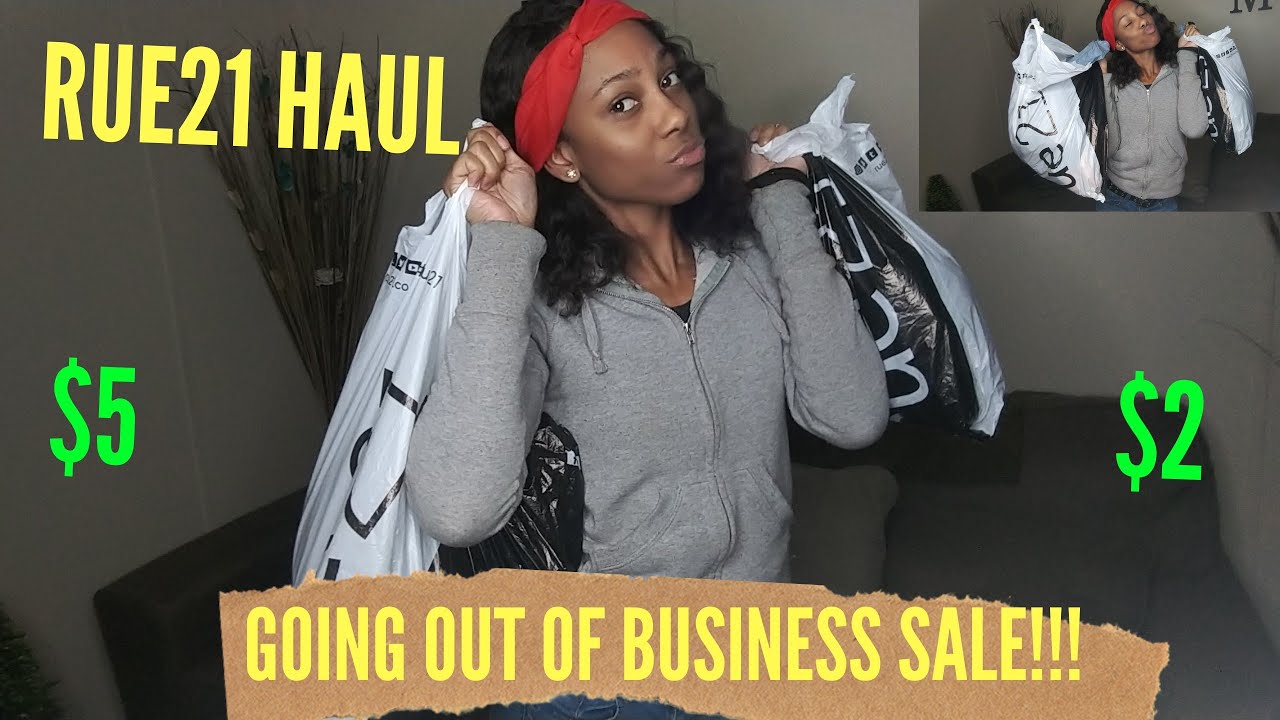 RUE 21 HAUL | GOING OUT OF BUSINESS!