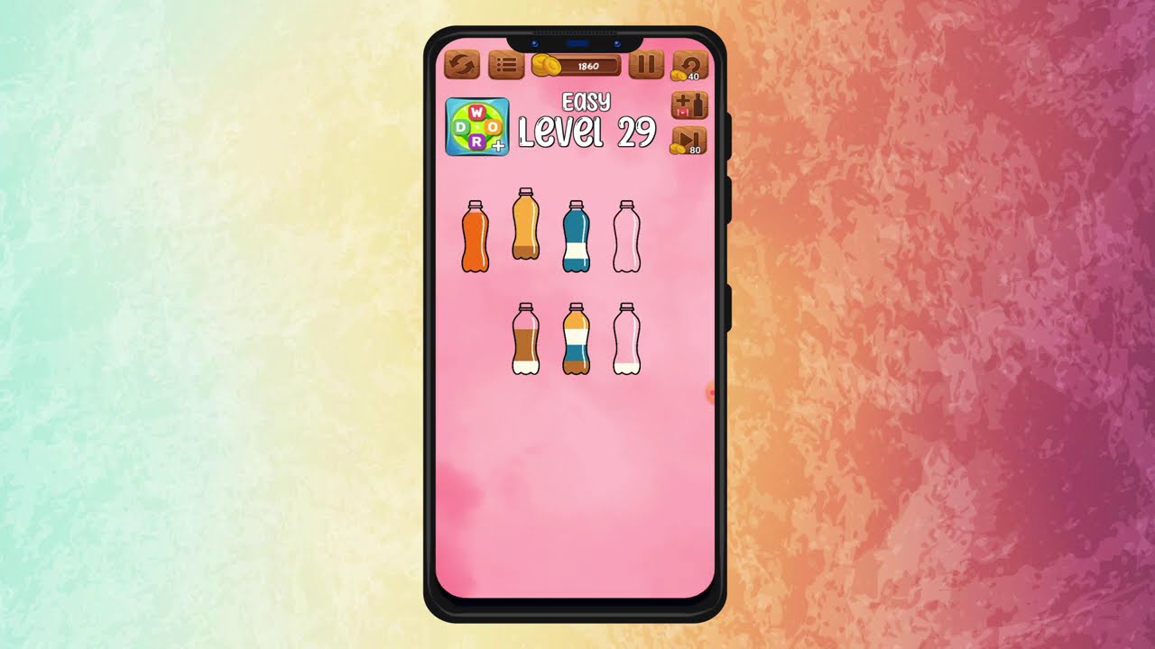 Water Sort Puzzle - Brain Game - Easy Mode - Level 26-30