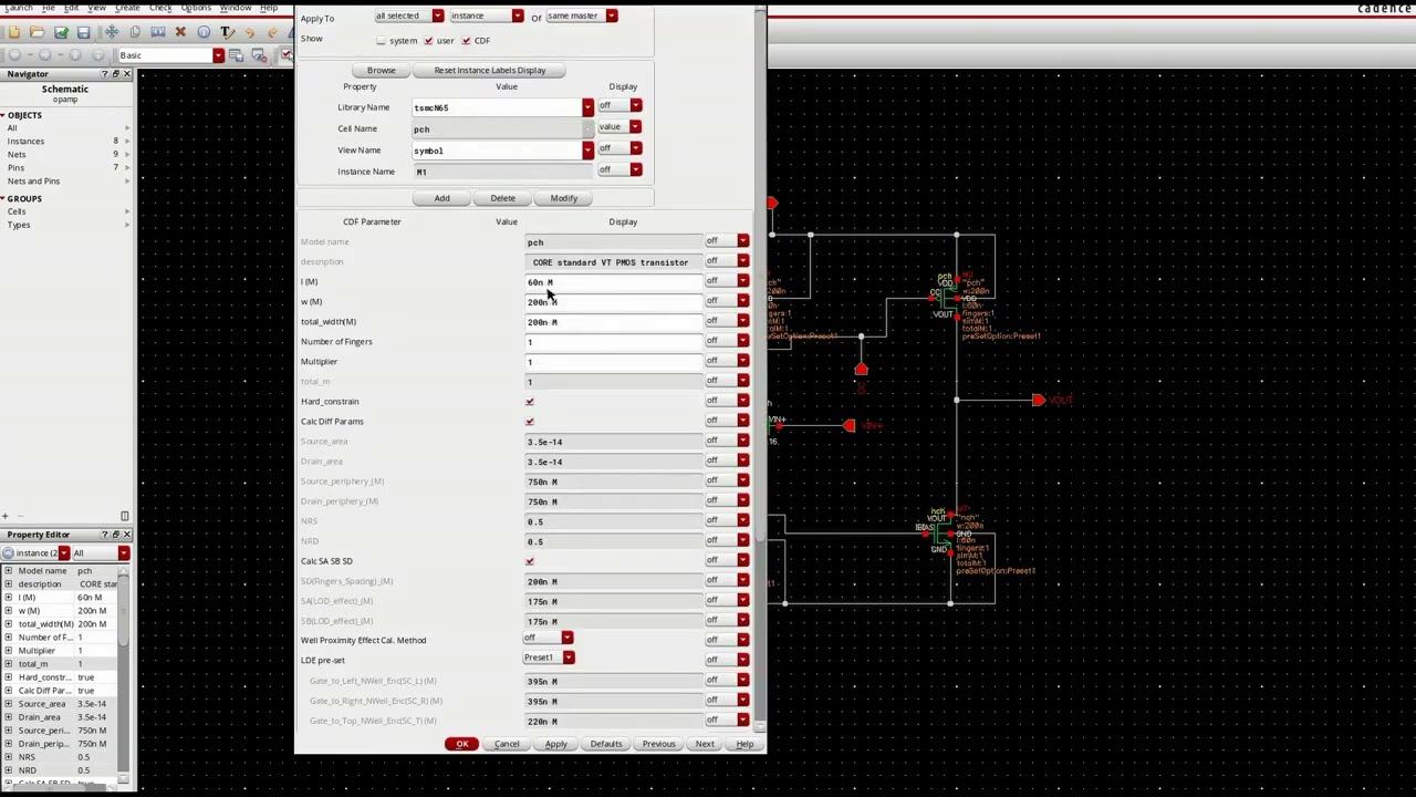 Two Stage Op-amp design | AC Analysis | DC Analysis | PSRR | CMRR | ICMR | Noise | using TSMC65nm