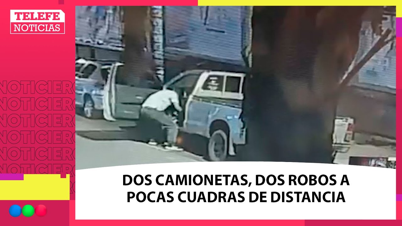 DOS CAMIONETAS fueron robadas en pocas CUADRAS: una en el CENTRO y la otra en ALBERDI