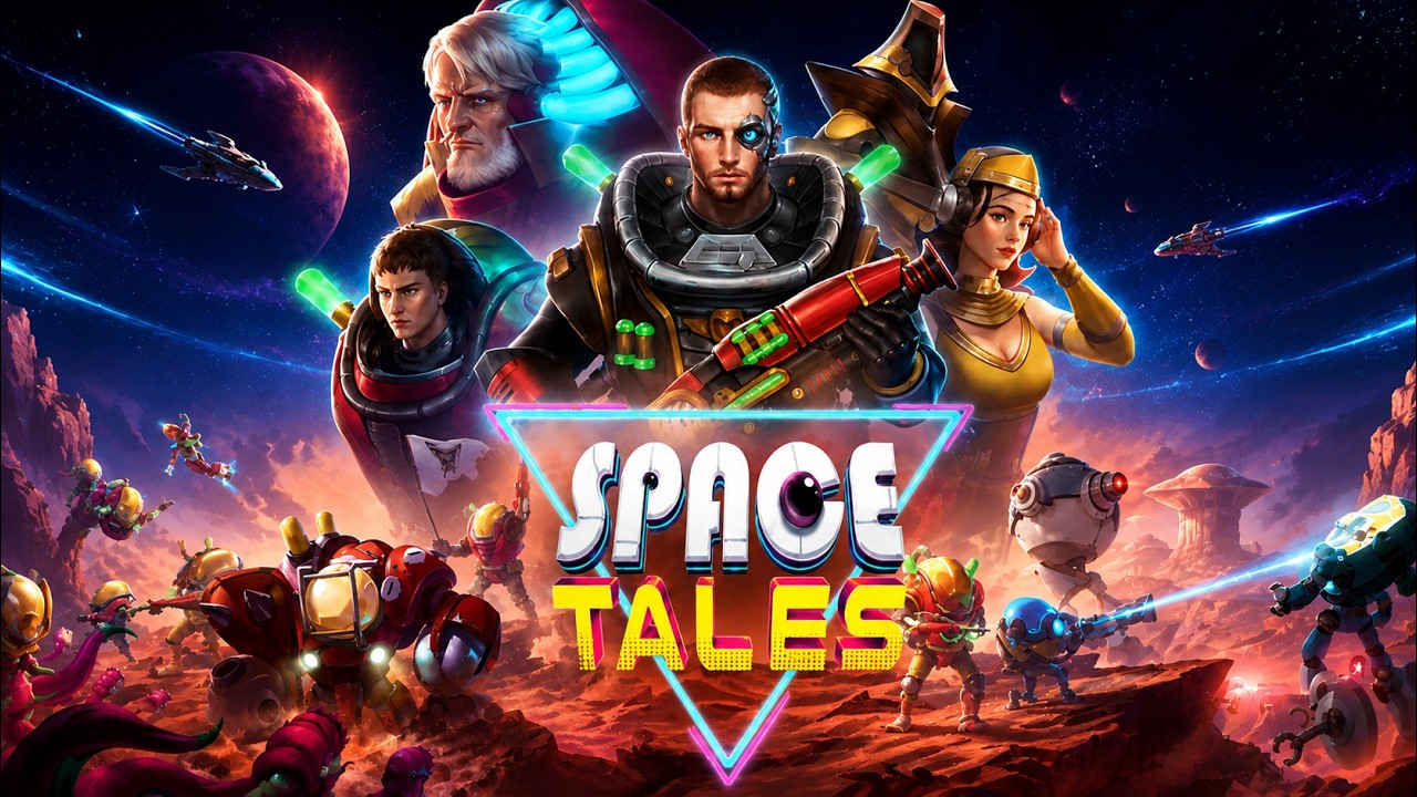 SPACE TALES (Early Access - 2026) - GAMEPLAY PC FULL HD 1920x1080 ratio 16:9