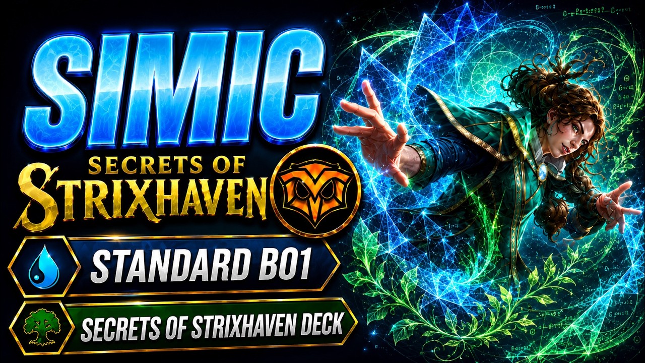 Секреты симик-рамп колоды из &laquo;Стриксхейвена&raquo; | MTG Arena Standard BO1