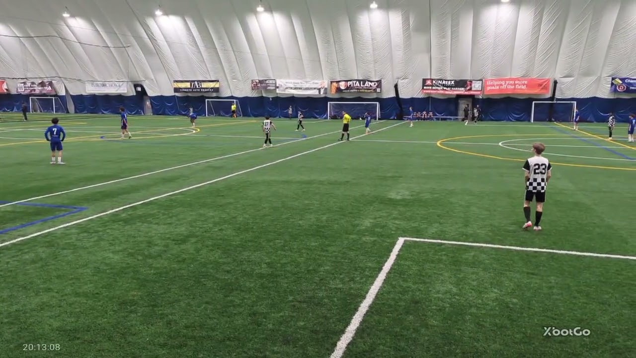 U14 2012 Boys Elite Soccer Academy Black vs. Milton Magic Blue - First Half 