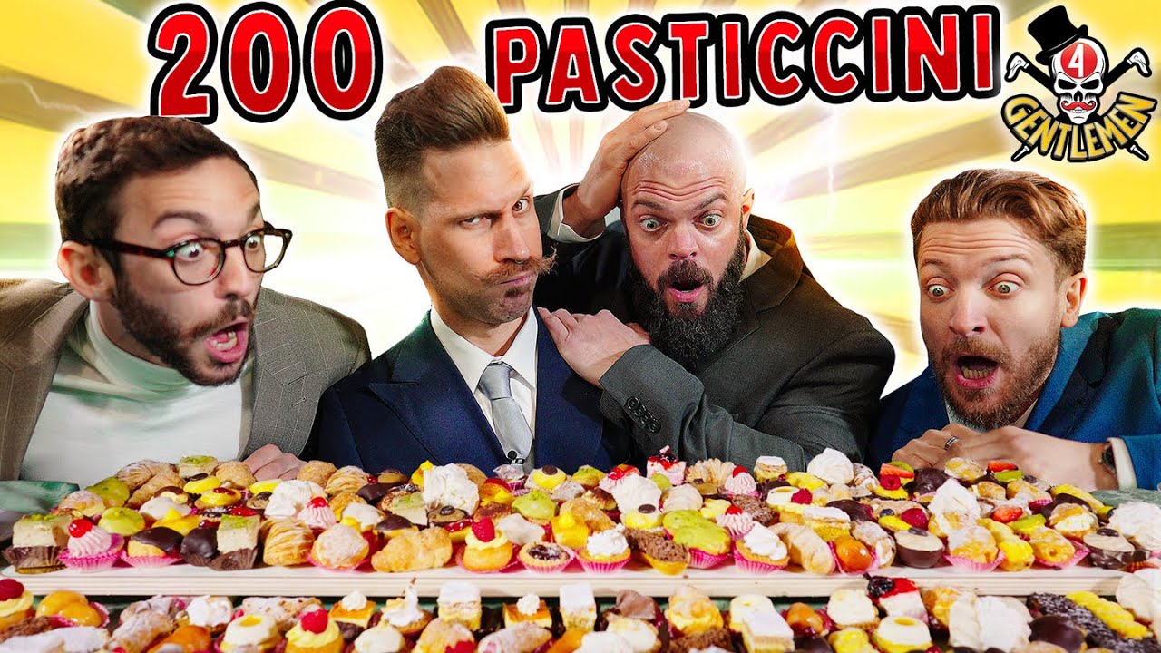200 PASTICCINI CHALLENGE con i GENTLEMEN - @xMurry, @Maurizio Merluzzo e @DANNY LAZZARIN