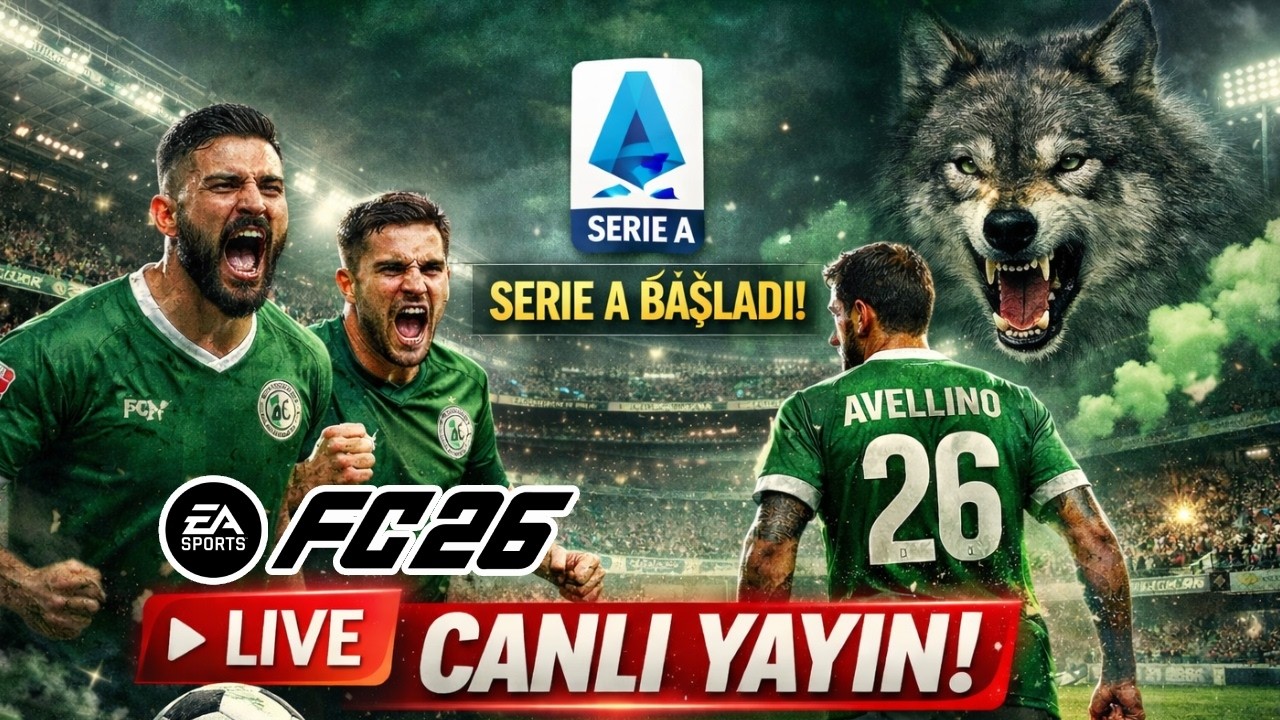 Fc 26 - Serie A Başladı Avellino Kariyer CANLI YAYIN!