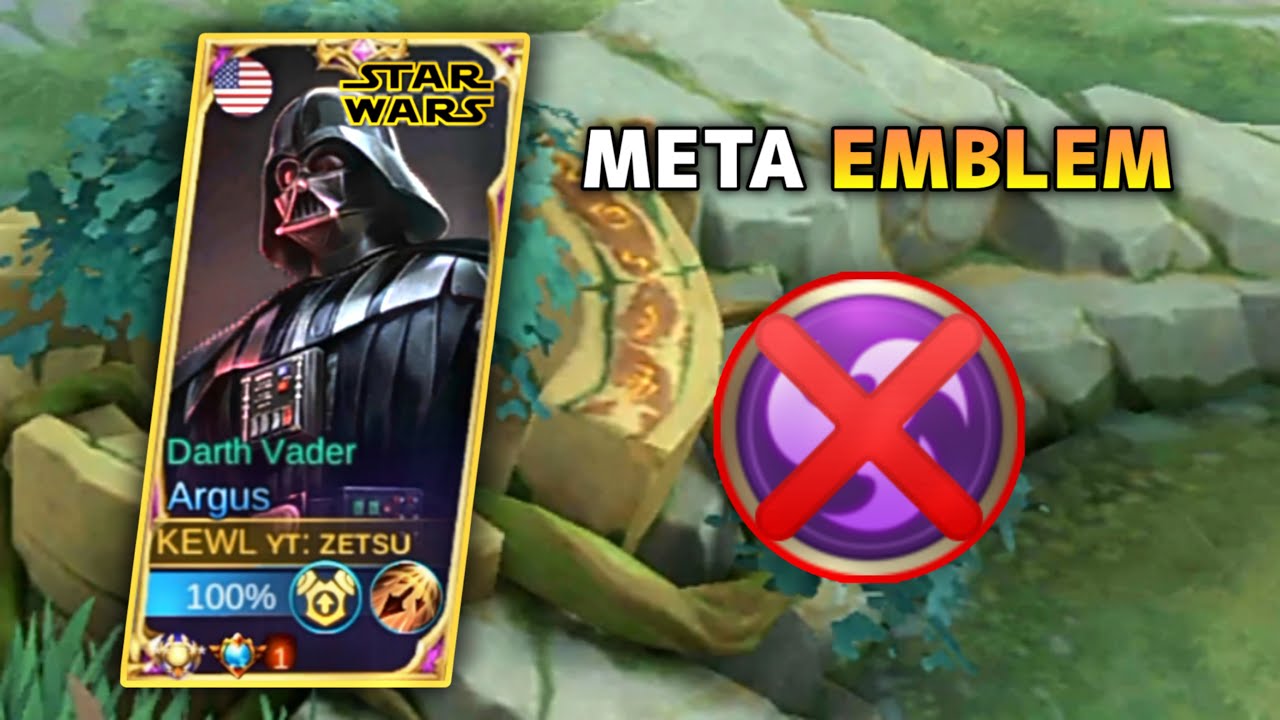 BYE ASSASSIN EMBLEM! THIS ARGUS NEW MARKSMAN EMBLEM IS THE SECRET META! 🔥 ARGUS BEST EMBLEM SET MLBB