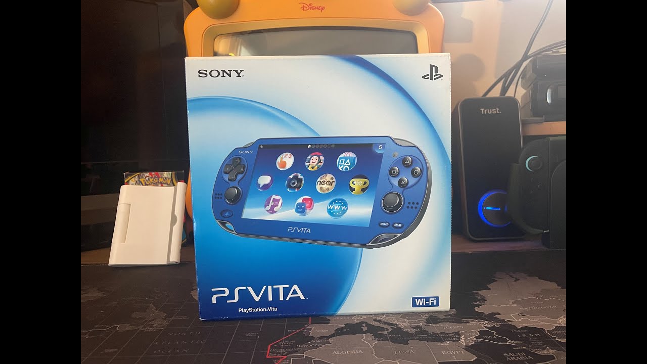 Unboxing Ps Vita Blue Version 