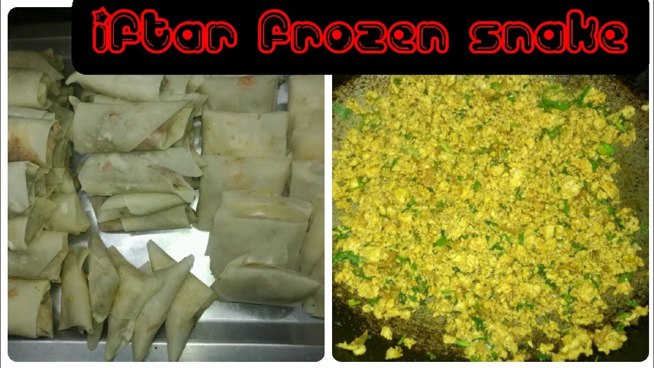 4 frozen iftar snakes/Make s freeze Ramadan special recipe