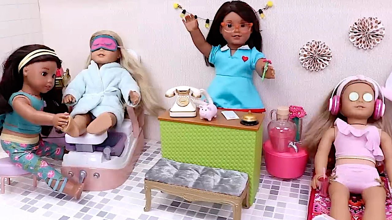 What happens when DOLLS get a Spa Day?