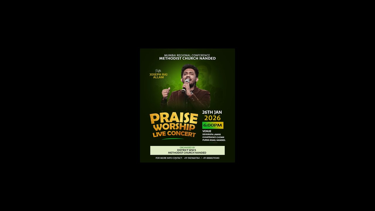 JOSEPH RAJ ALLAM ~PRAISE WORSHIP LIVE CONCERT #JOSEPH#RAJ
