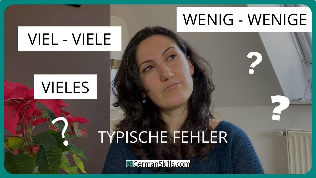 VIEL - VIELE - VIELEN - VIELES: Regeln und Ausnahmen