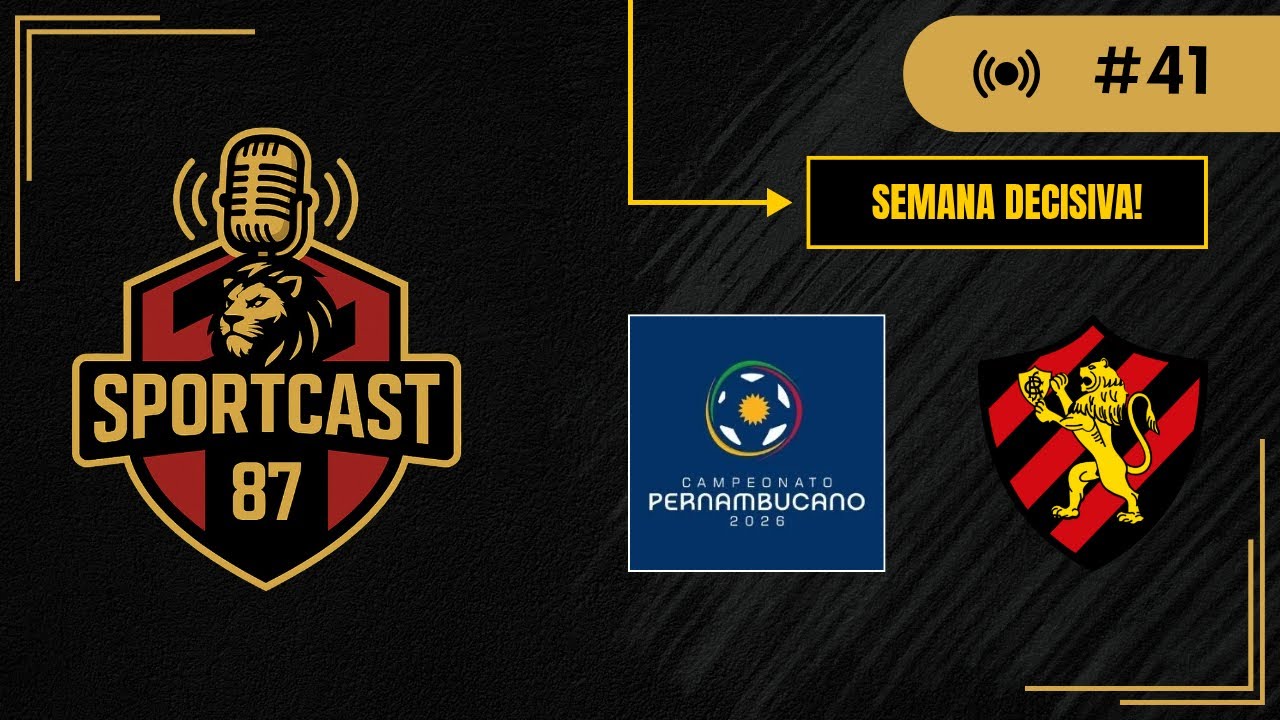 SPORT CAST 87 - EPISÓDIO #41 | TUDO SOBRE O SPORT CLUB DO RECIFE (AO VIVO)