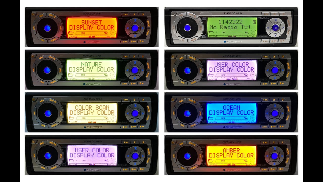2000s Blaupunkt Acapulco MP54 Car CD MP3 Aux Player - For Sale