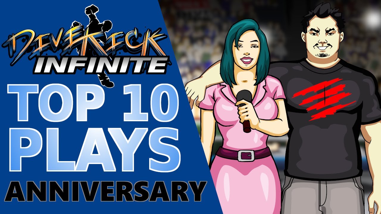 Divekick Top 10 Plays 10th Anniversary Tournament