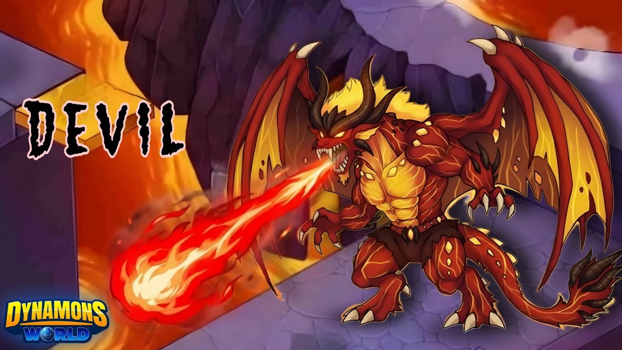 Dynamons world devil 👿 || dynamons world || new dynamon 