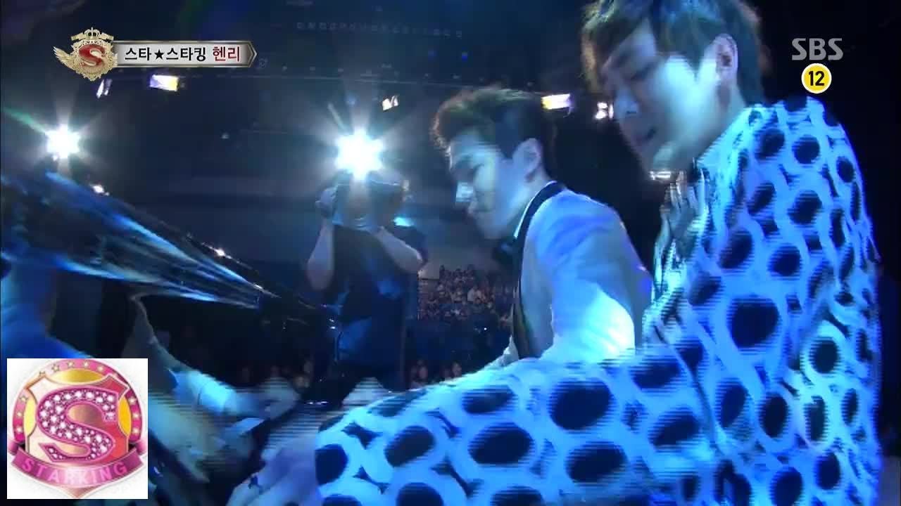 피아니스트 신지호와 헨리의 놀라운 콜라보 무대 @놀라운 대회 스타킹 140329