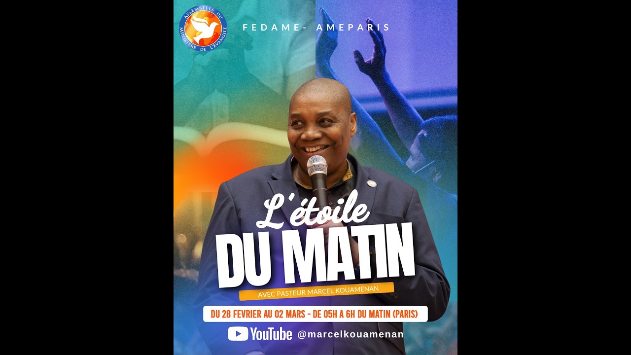 L'ETOILE DU MATIN - 02 MARS - Marcel Kouaménan
