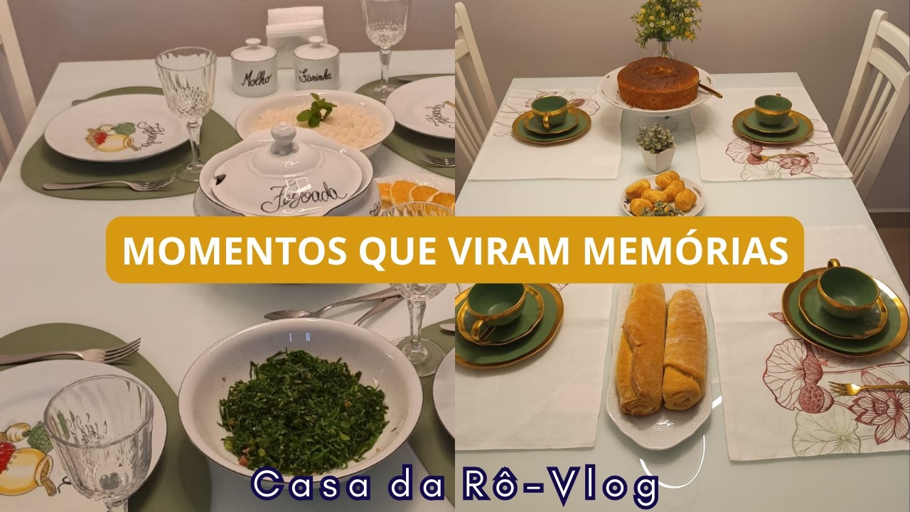 Um dia simples em casa: café da manhã, feijoada e café da tarde | Vlog cozy