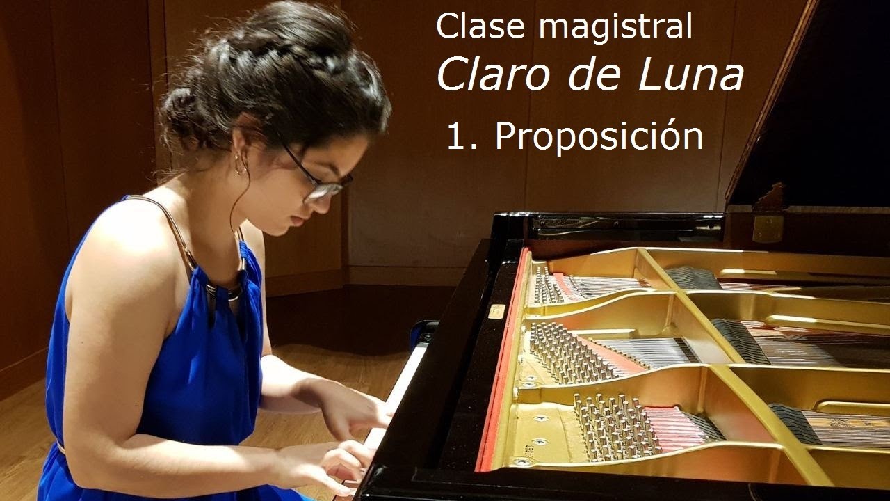 Beethoven, Claro de Luna I. Adagio sostenuto - Clase magistral 1 Proposición - FMM 021