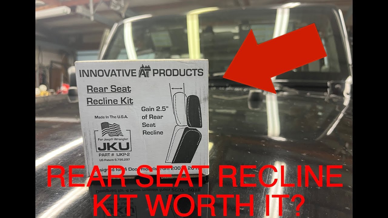 Jeep JKU rear seat recline kit install