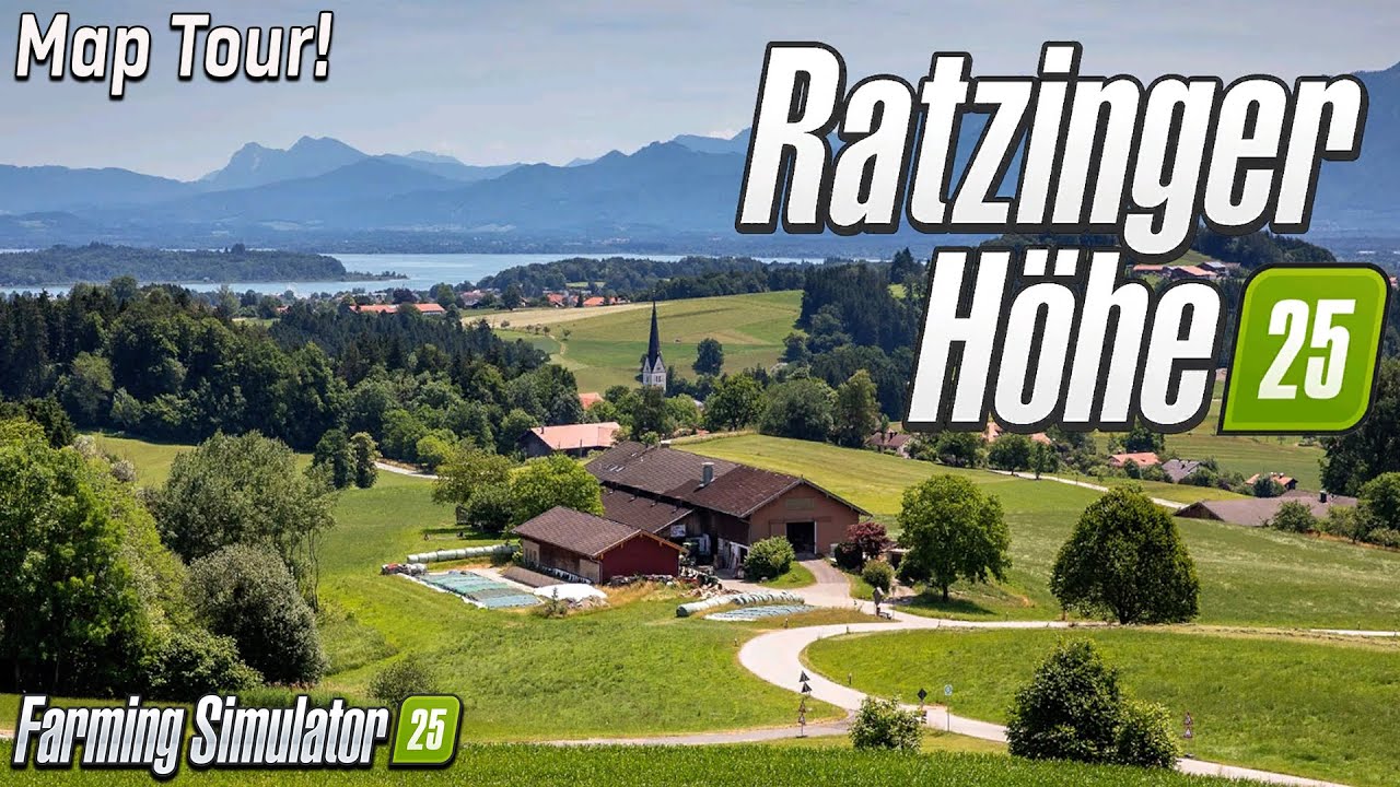 RATZINGER HEIGHT?! NEW ish MOD MAP! (TOUR/REVIEW!) Farming Simulator 25