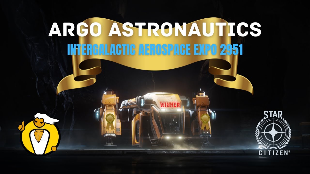 Star Citizen Intergalactic Aerospace Expo 2951 Argo Astronautics and C.o.