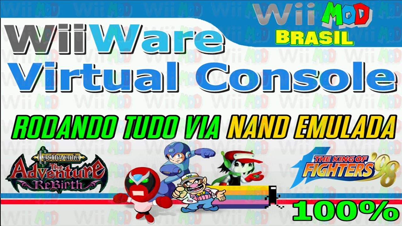 (12) Nand Emulada Wii com 100% de compatibilidade