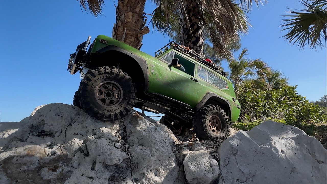 Custom 1/10 International scout rock trail Christmas 2025 