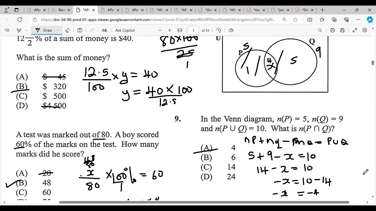 cxc maths 2024 paper 1