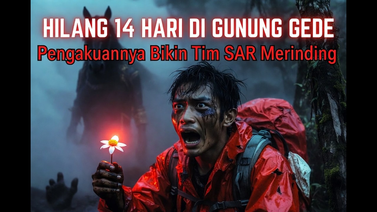 Hilang 14 Hari di Gunung Gede, Pengakuannya Bikin Tim SAR Merinding