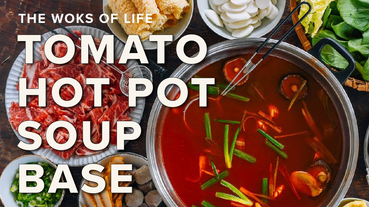 Tomato Hot Pot Soup Base | The Woks of Life