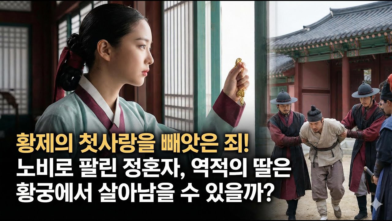 황제의 첫사랑을 빼앗은 죄! 노비로 팔린 정혼자, 역적의 딸은 황궁에서 살아남을 수 있을까? [인생,사연,막장]