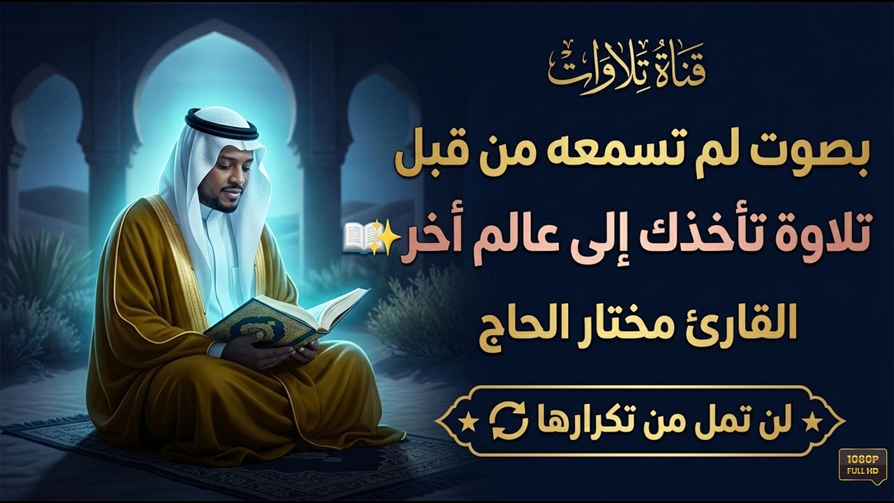 بصوت لم تسمعه من قبل .. تلاوات تأخذك إلى عالم أخر